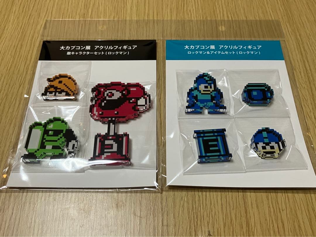 【大カプコン展】ロックマン　セット　アクリルフィギュア、アクリルブロック　他
