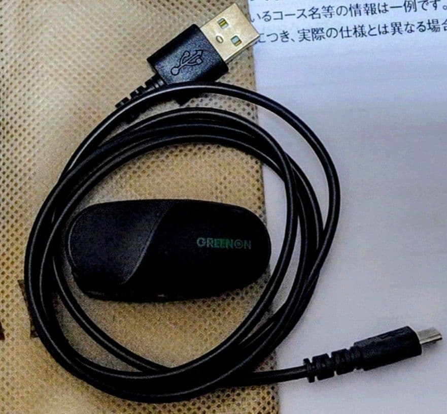 GREENON A1 ブラック ゴルフウォッチGPS 保護フィルム付