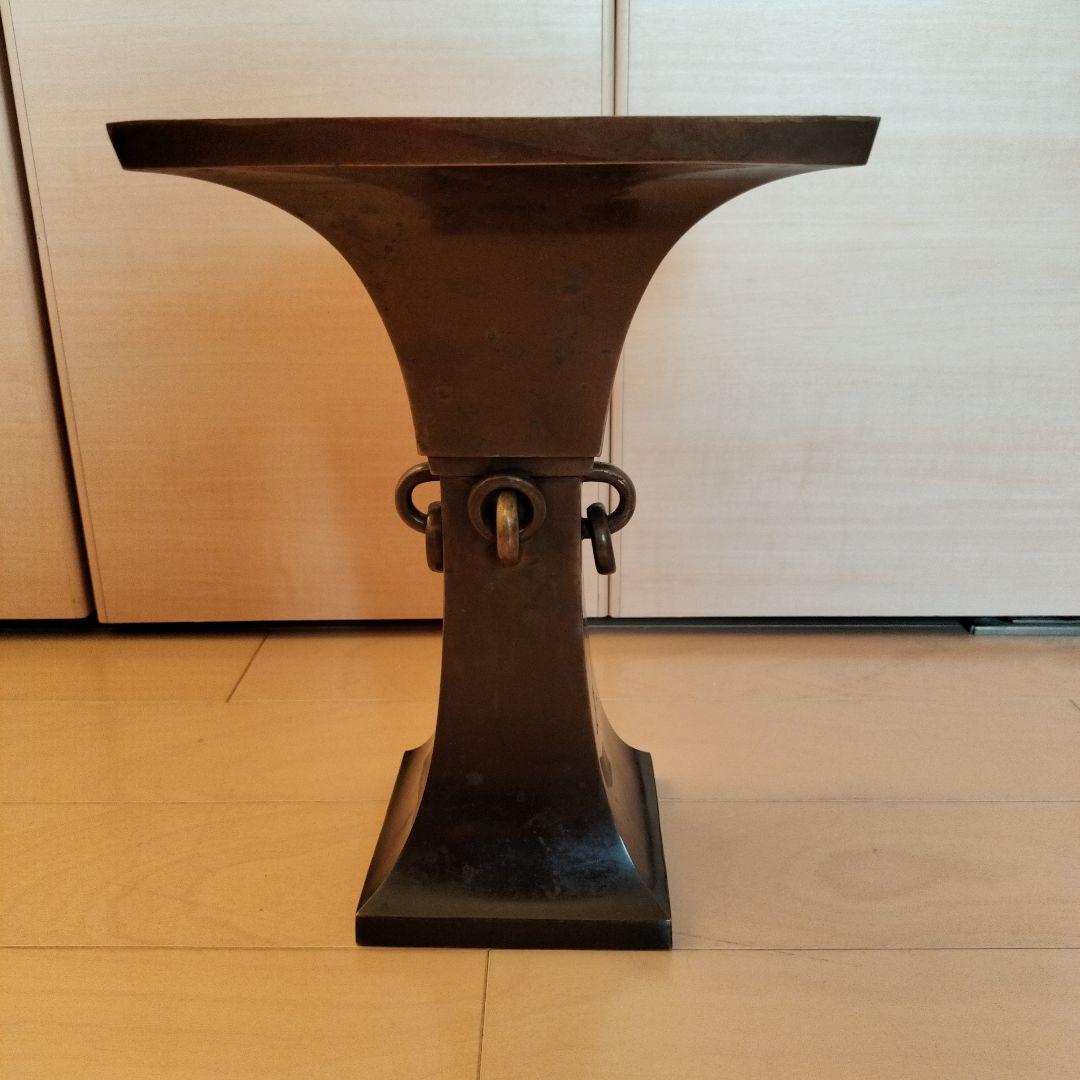 いけばな 池坊 四海波 銅製花器