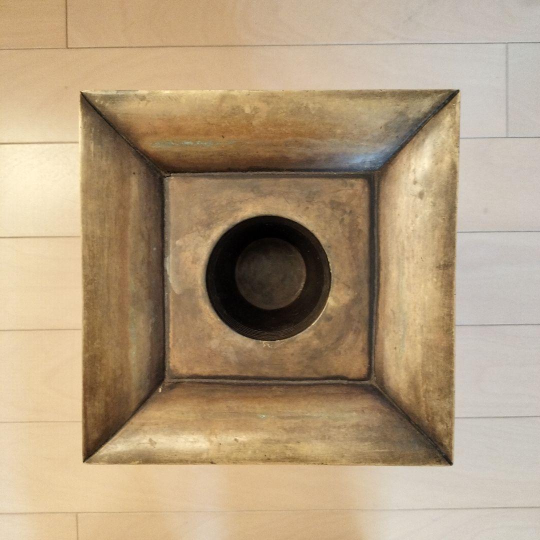 いけばな 池坊 四海波 銅製花器