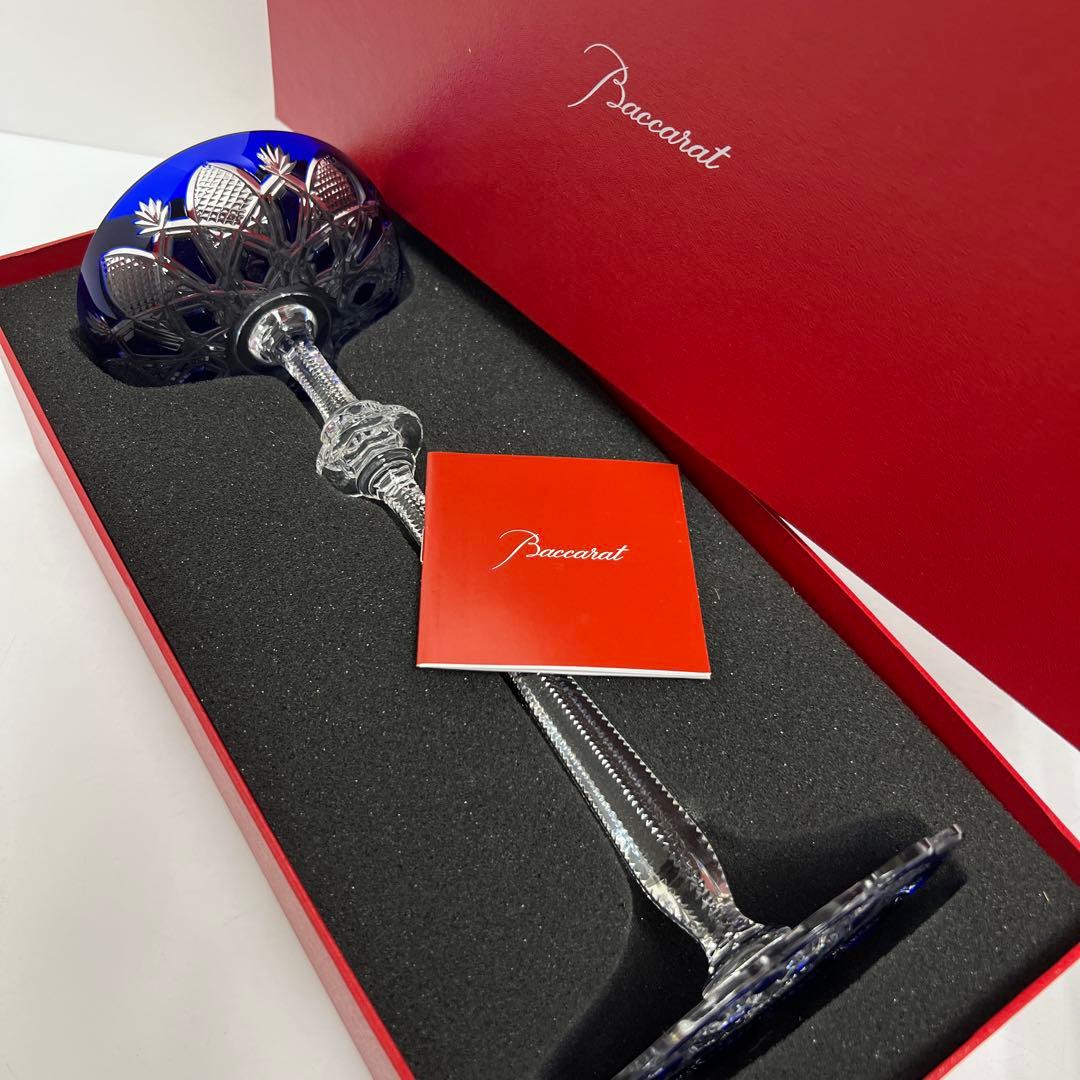バカラ最高級シリーズ　ツァーシャンパンクープ　共箱　高さ27.3㎝