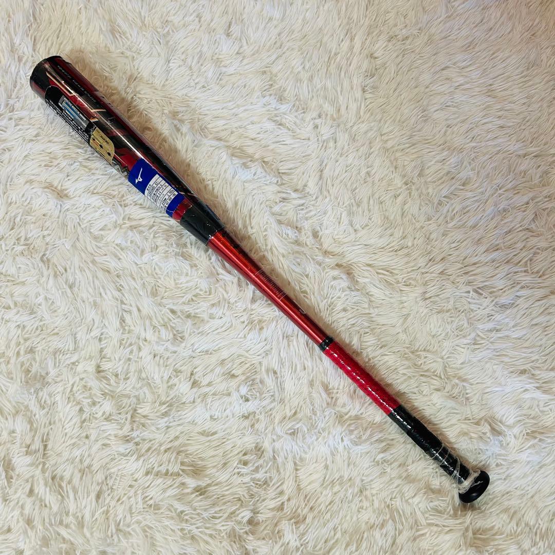 ■新品■　ミズノ 軟式用バット　85cm　マグナインパクト トップバランス　赤