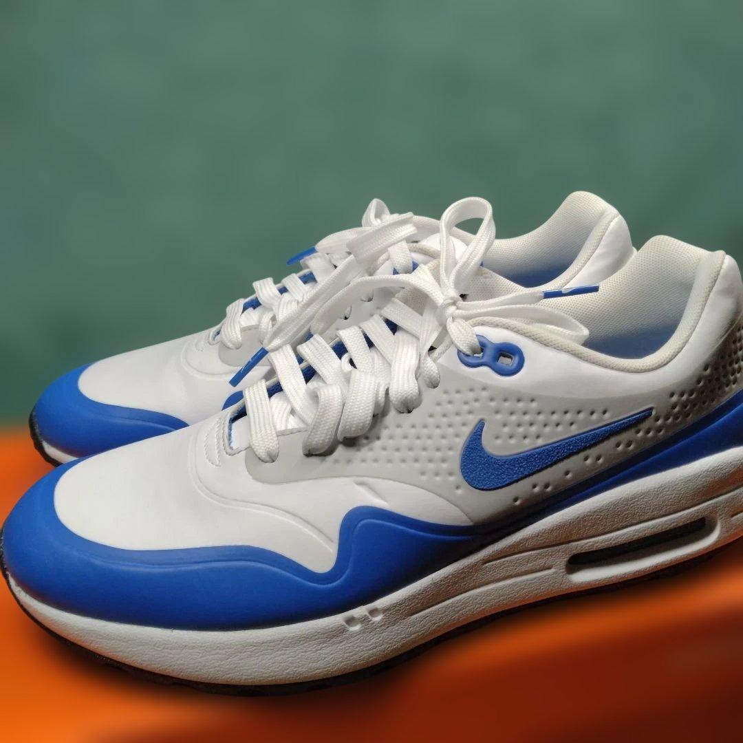 NikeAirMax ゴルフシューズ ホワイト/ブルー　AQ0863102　レア