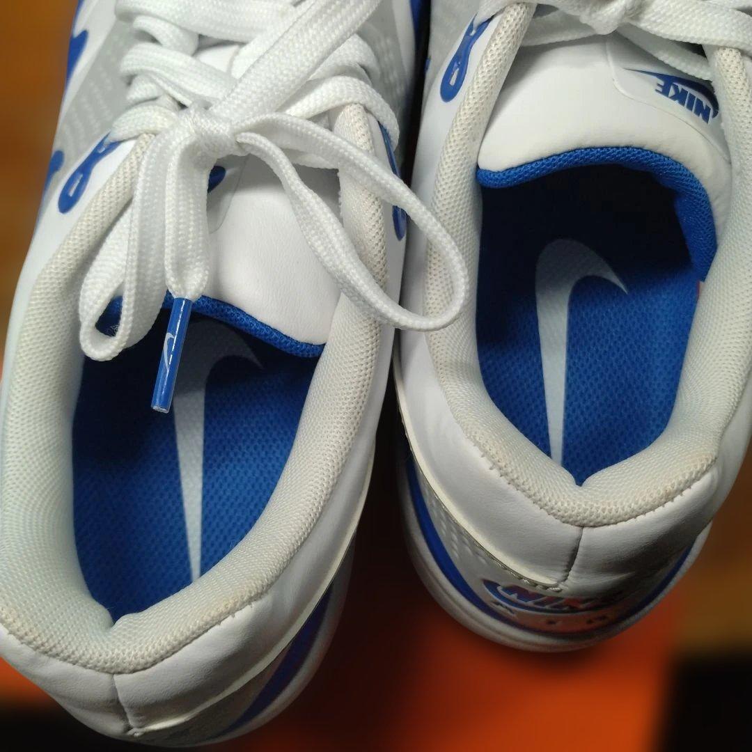 NikeAirMax ゴルフシューズ ホワイト/ブルー　AQ0863102　レア