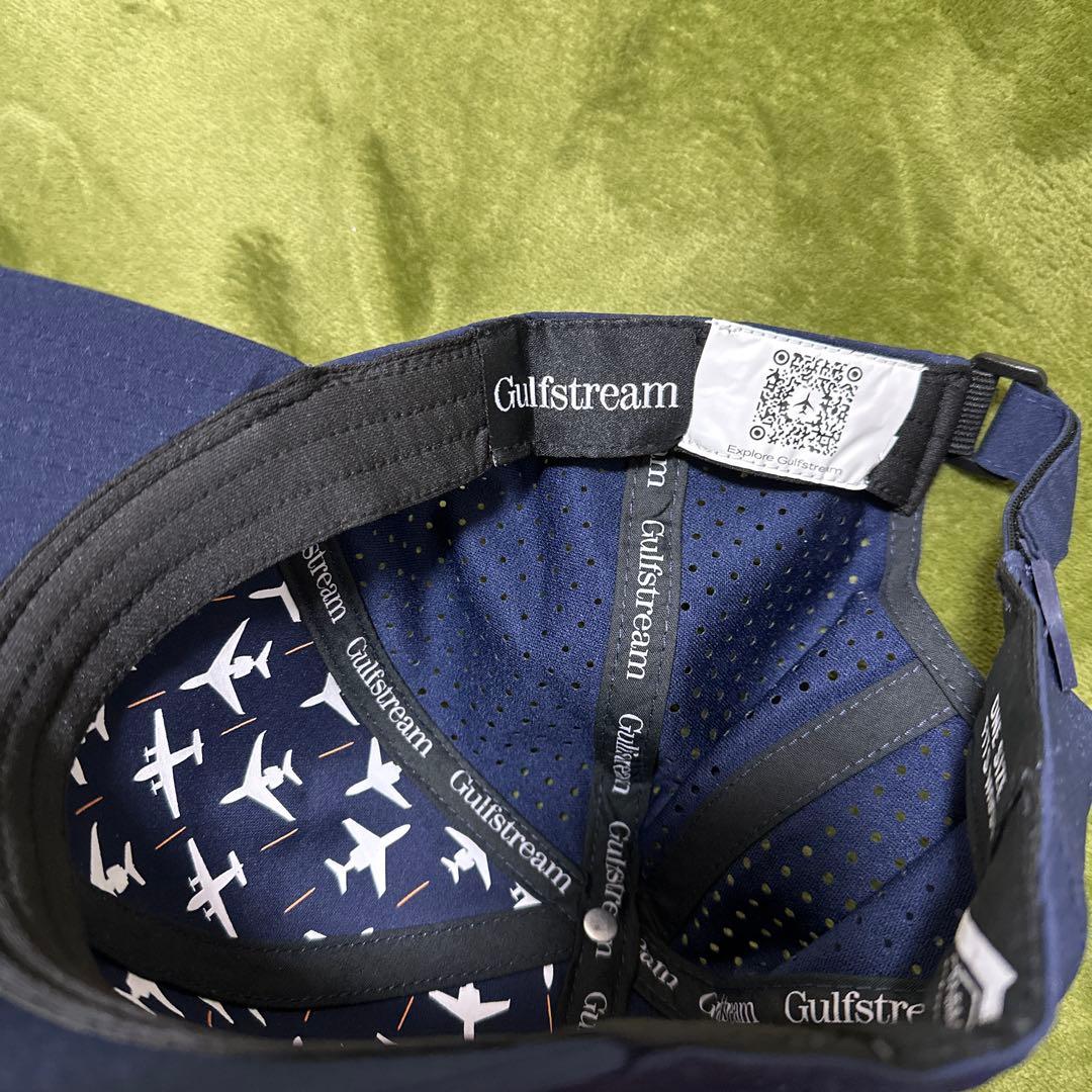 Gulfstream ネイビー キャップ ワンサイズ
