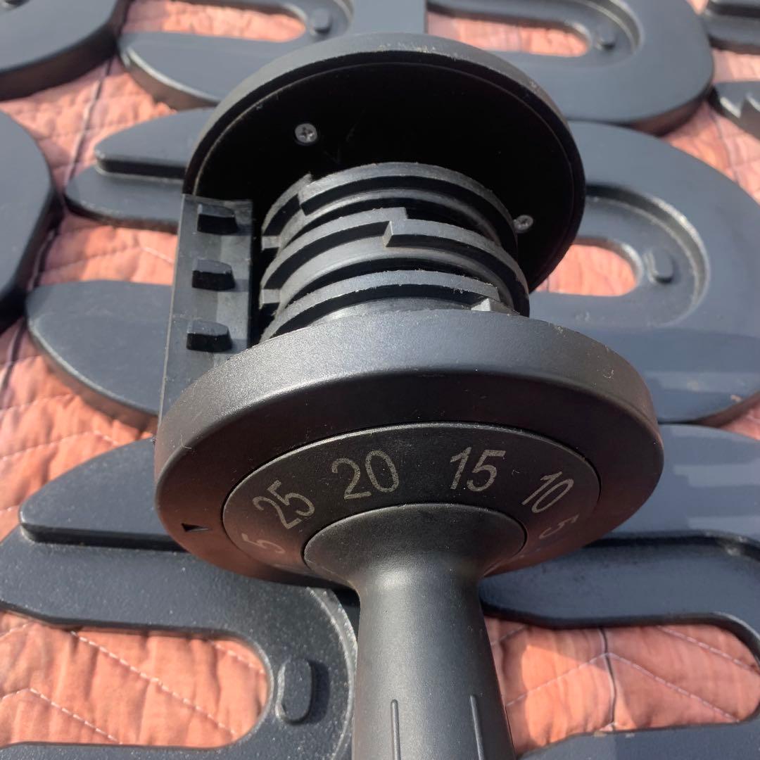 ①RIORES 調整可能ダンベル 25kg 　＊注①＆②セット品