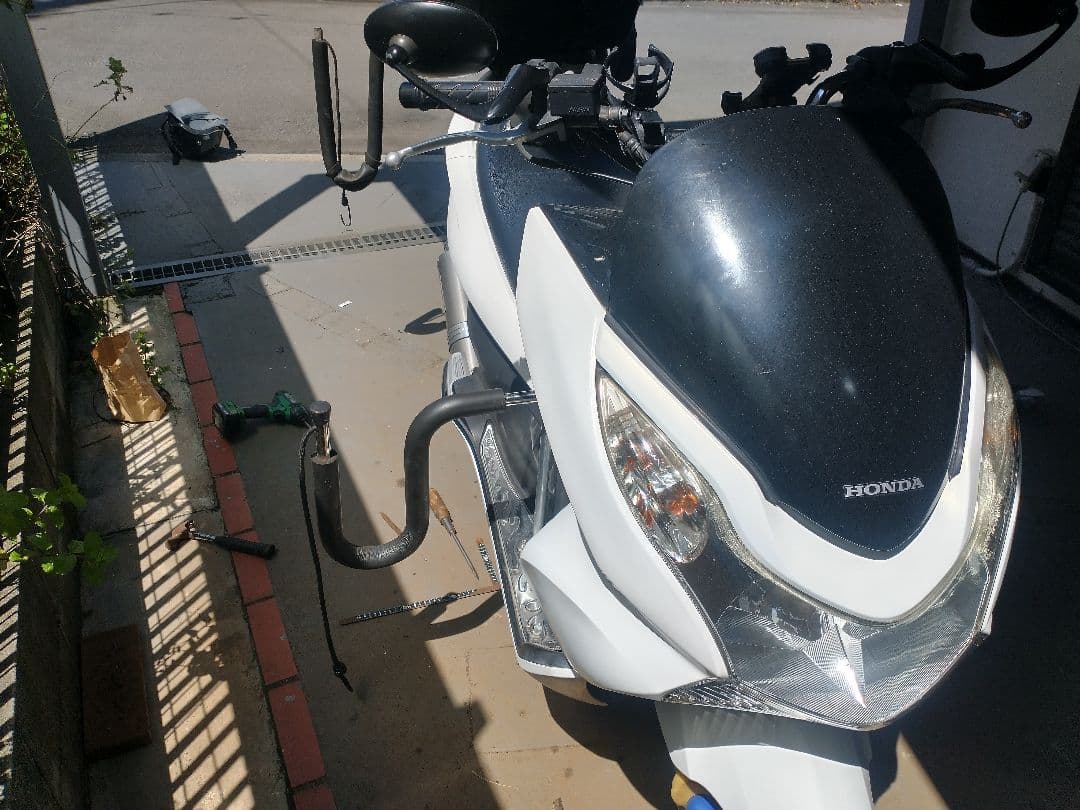 ジャイロX対応！原付二種、原付スクーター用のサーフボードキャリア