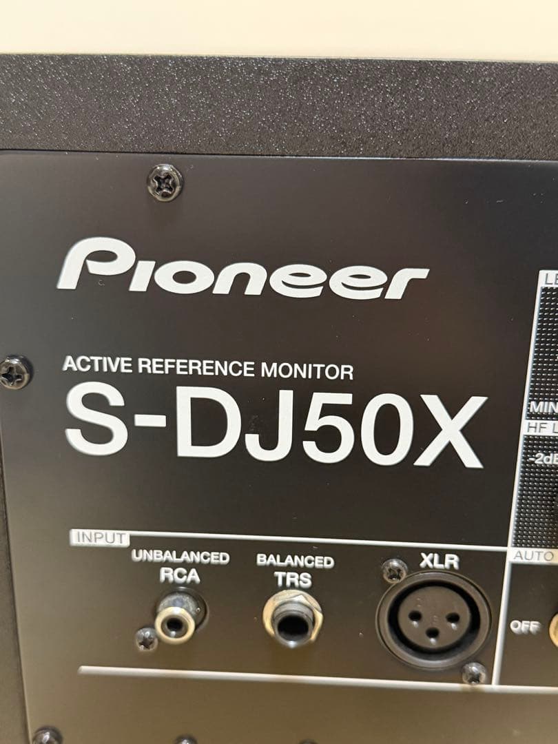 Pioneer S-DJ50X スタジオモニタースピーカー 2本 動作確認済