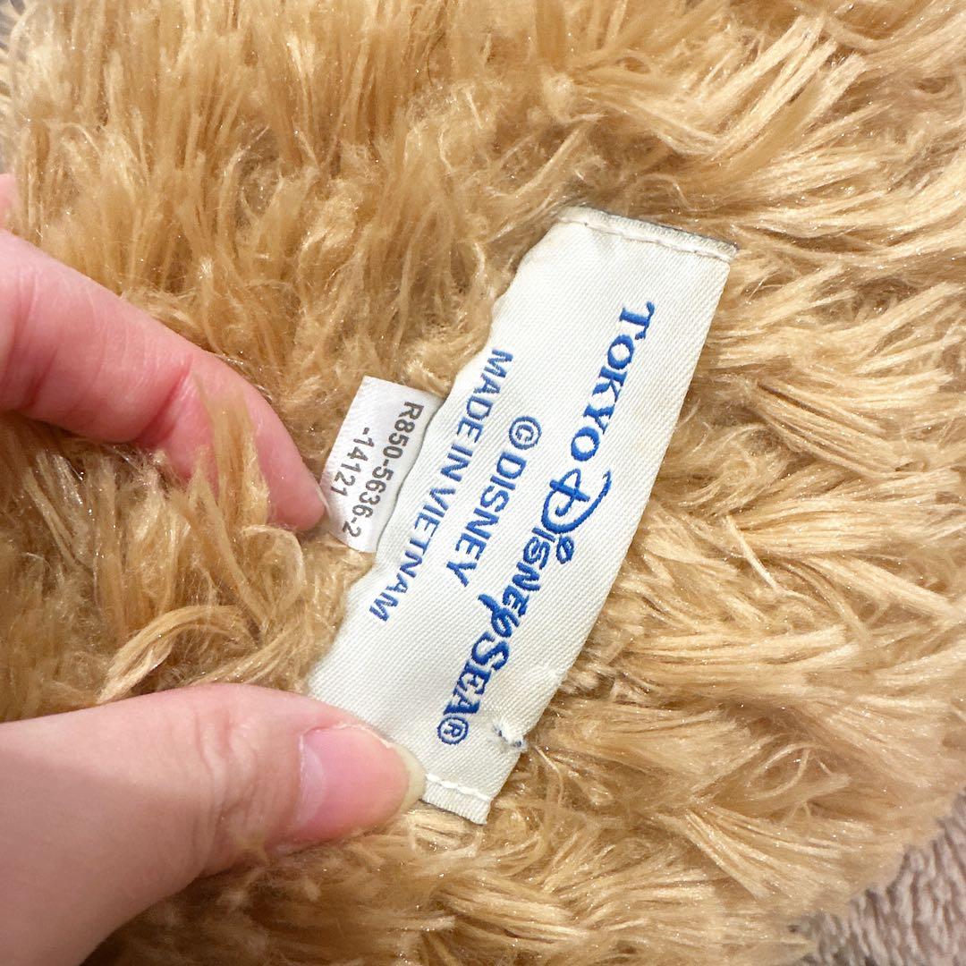 東京ディズニーシー　ダッフィー　duffy 旧LLサイズ　特大　ぬいぐるみ