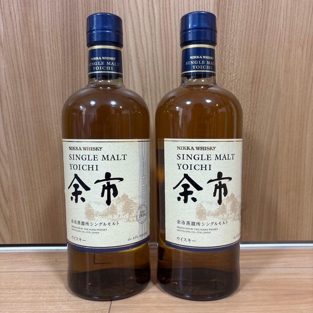 余市　シングルモルト　未開封　2本セット