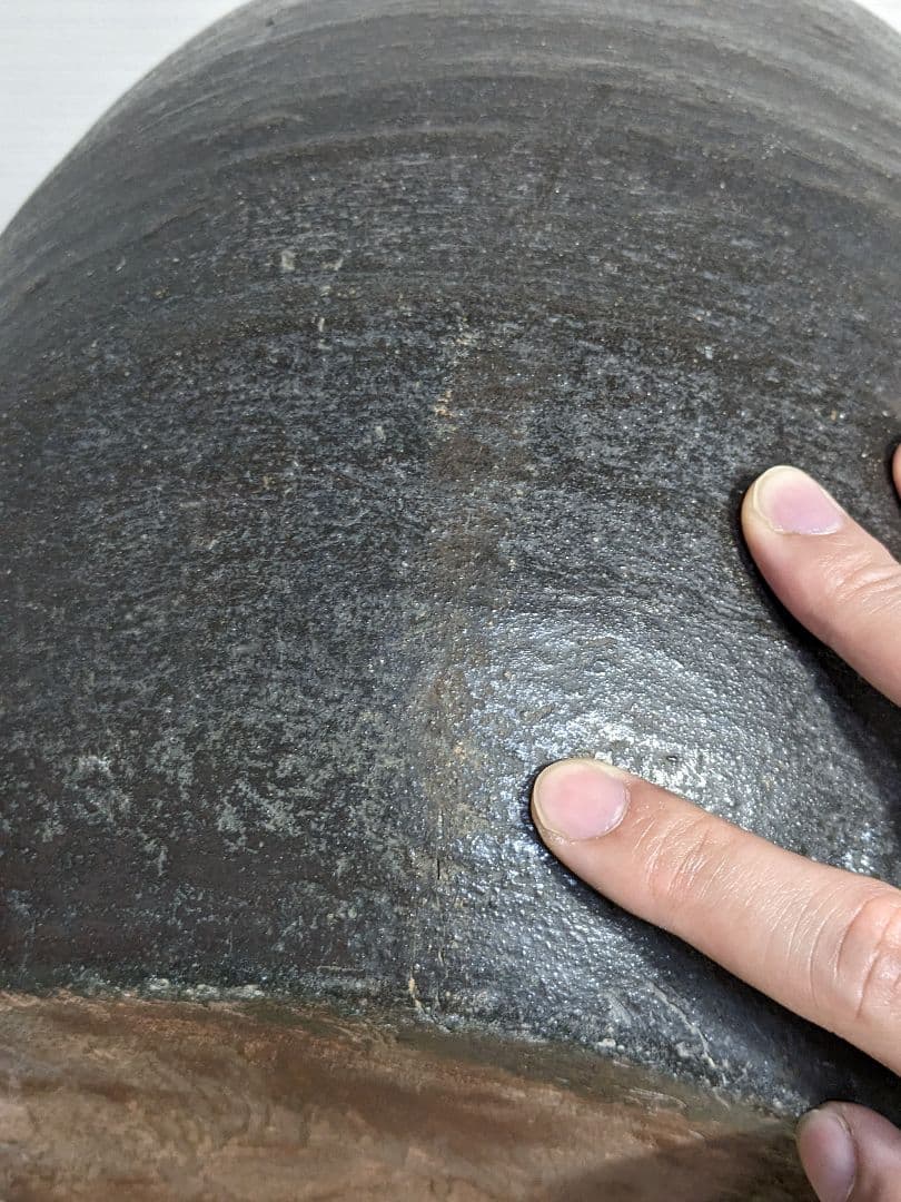 桃山時代 古備前 大徳利 備前焼 置物 直しあり つぼ インテリア 壺 壷 骨董