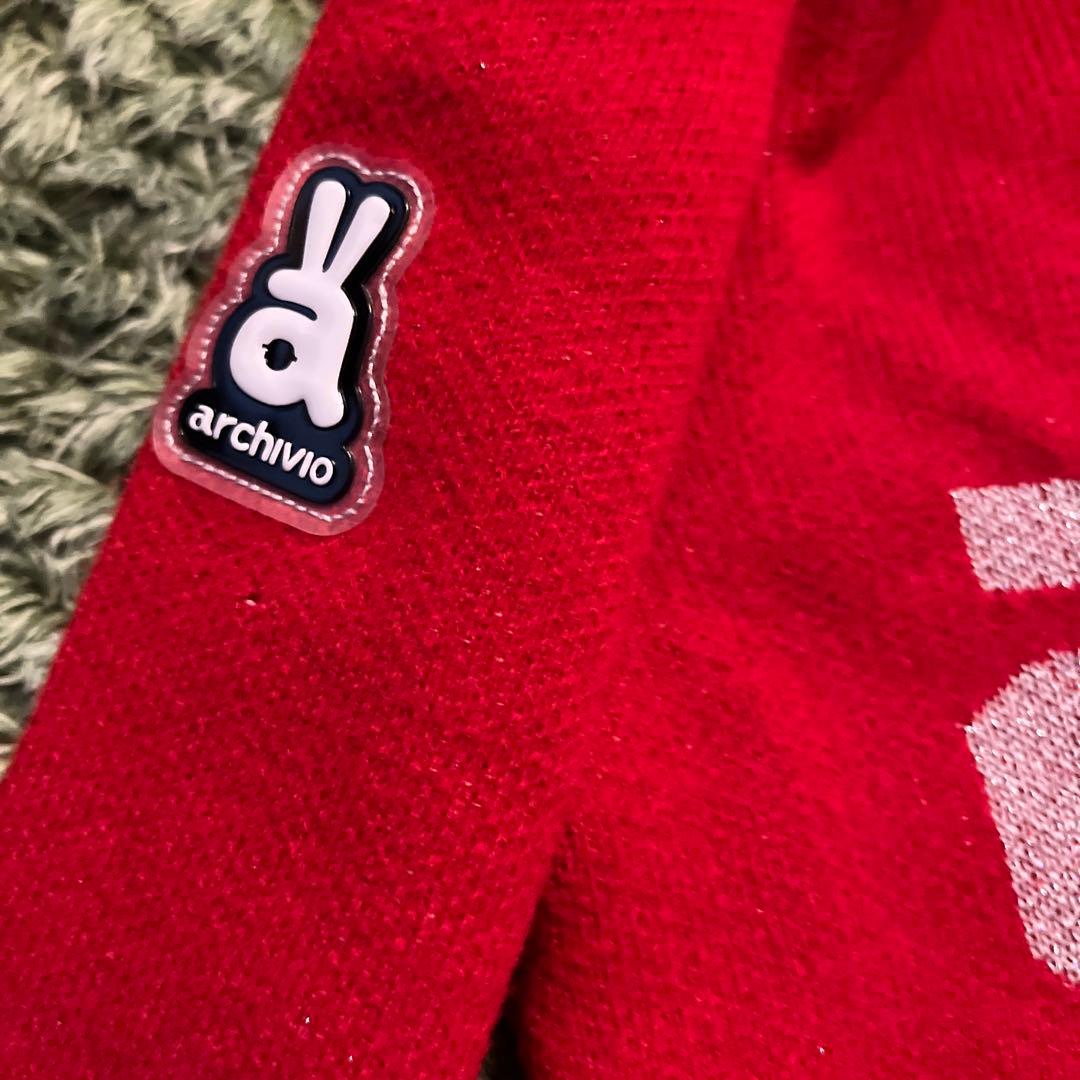 ❣️archivio ロゴ入りレッドフーディ❣️