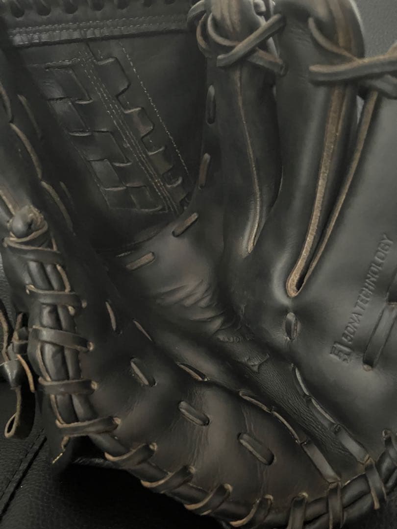 【美品】ミズノプロ　硬式投手用グラブ