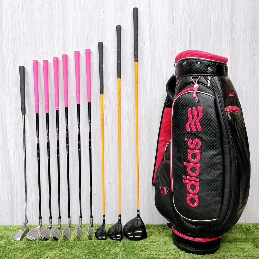 WORLD EAGLE adidas レディースゴルフクラブ 10本セット