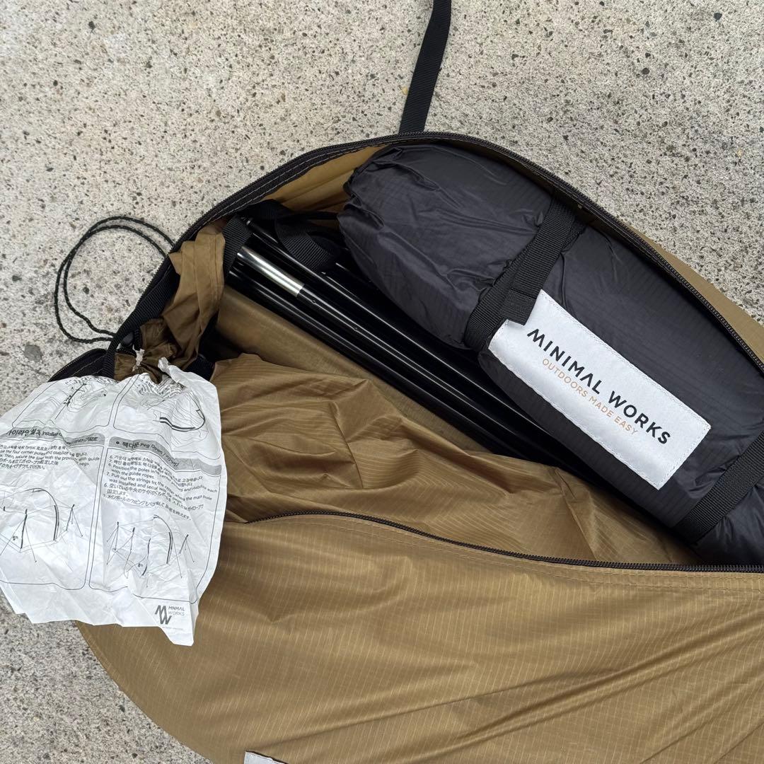 ミニマルワークス ジャックシェルタープラス フルセット 本体&ポール&インナー