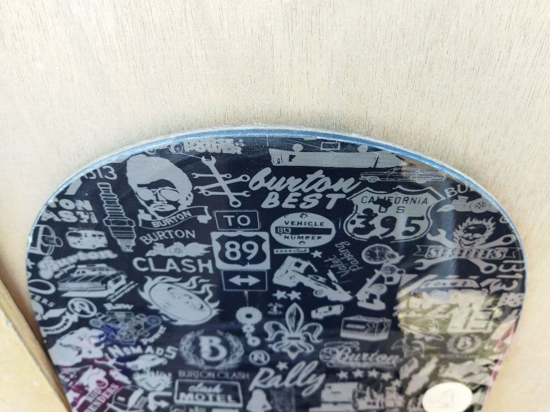 バートン　BURTON　CRASH 155 　スノーボード　板のみ　スノボー