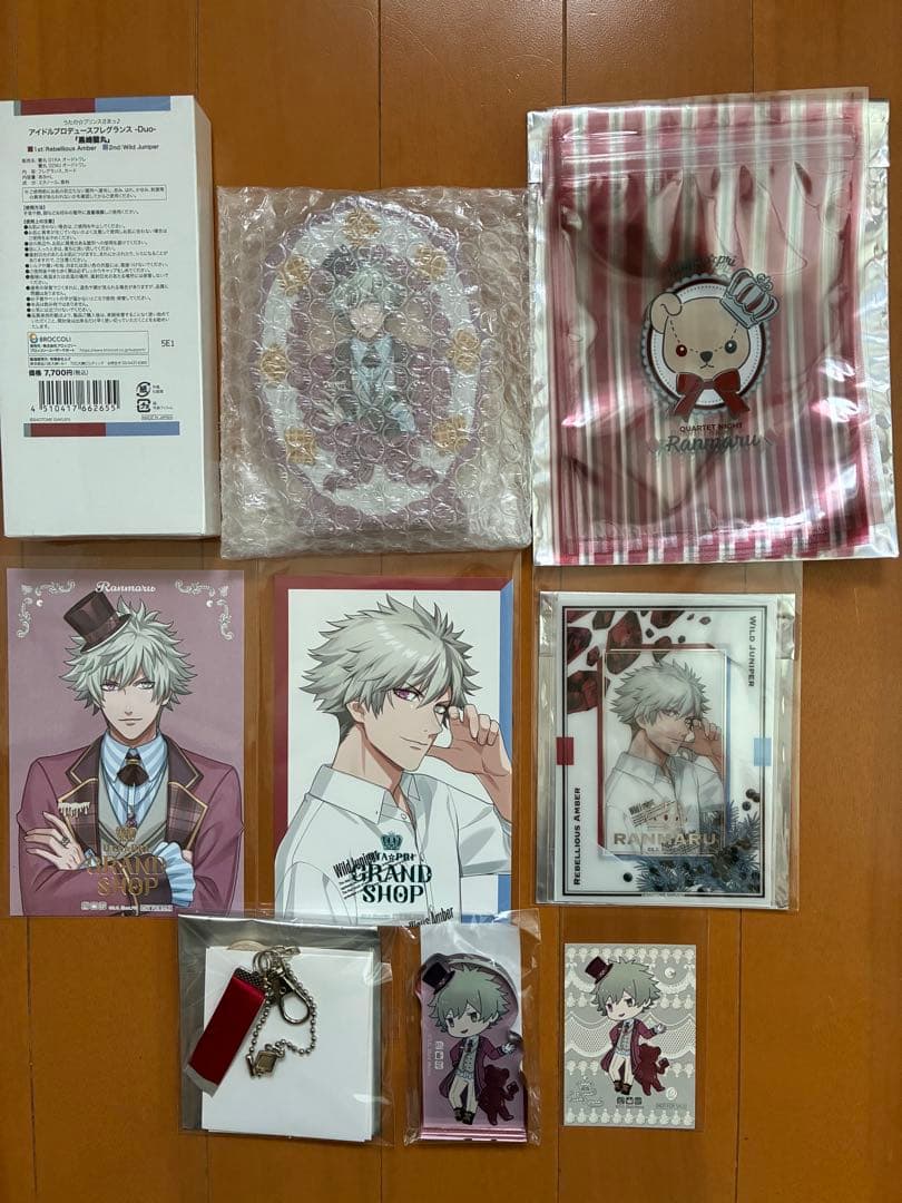 うたプリ　黒崎蘭丸　グラショ　Q-pot.　まとめセット