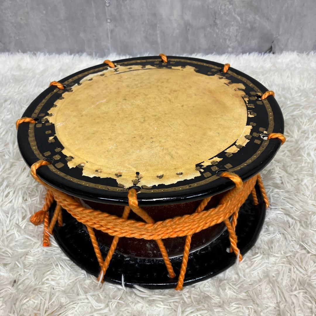 締太鼓 和太鼓 和楽器 締め太鼓 打楽器　打面35センチ