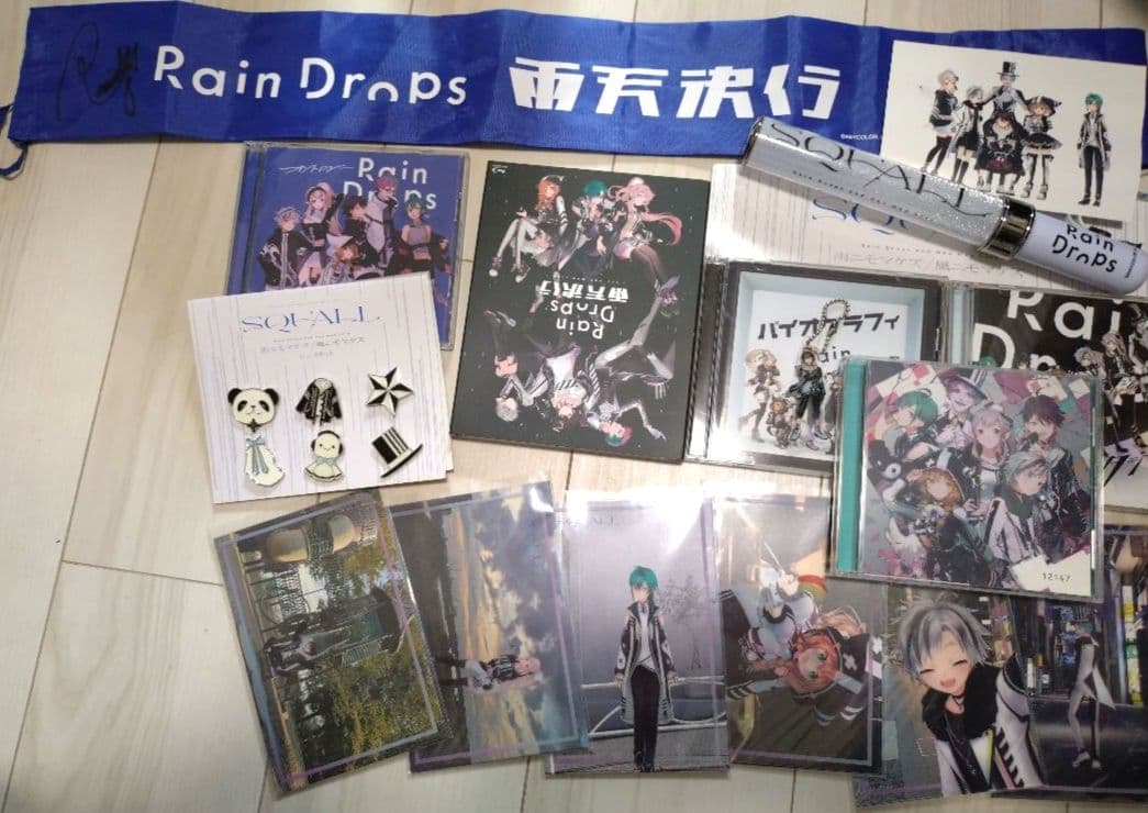 Rain Drops 三枝明那アクキー/直筆サイン入りグッズ/CDなど まとめ売