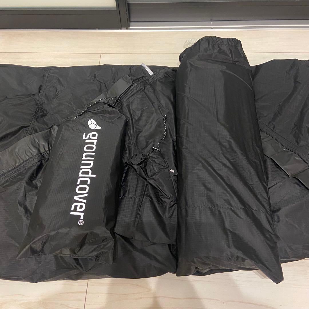 【新品】グラウンドカバー アコンハウス3.45 ブラックACORN HOUSE