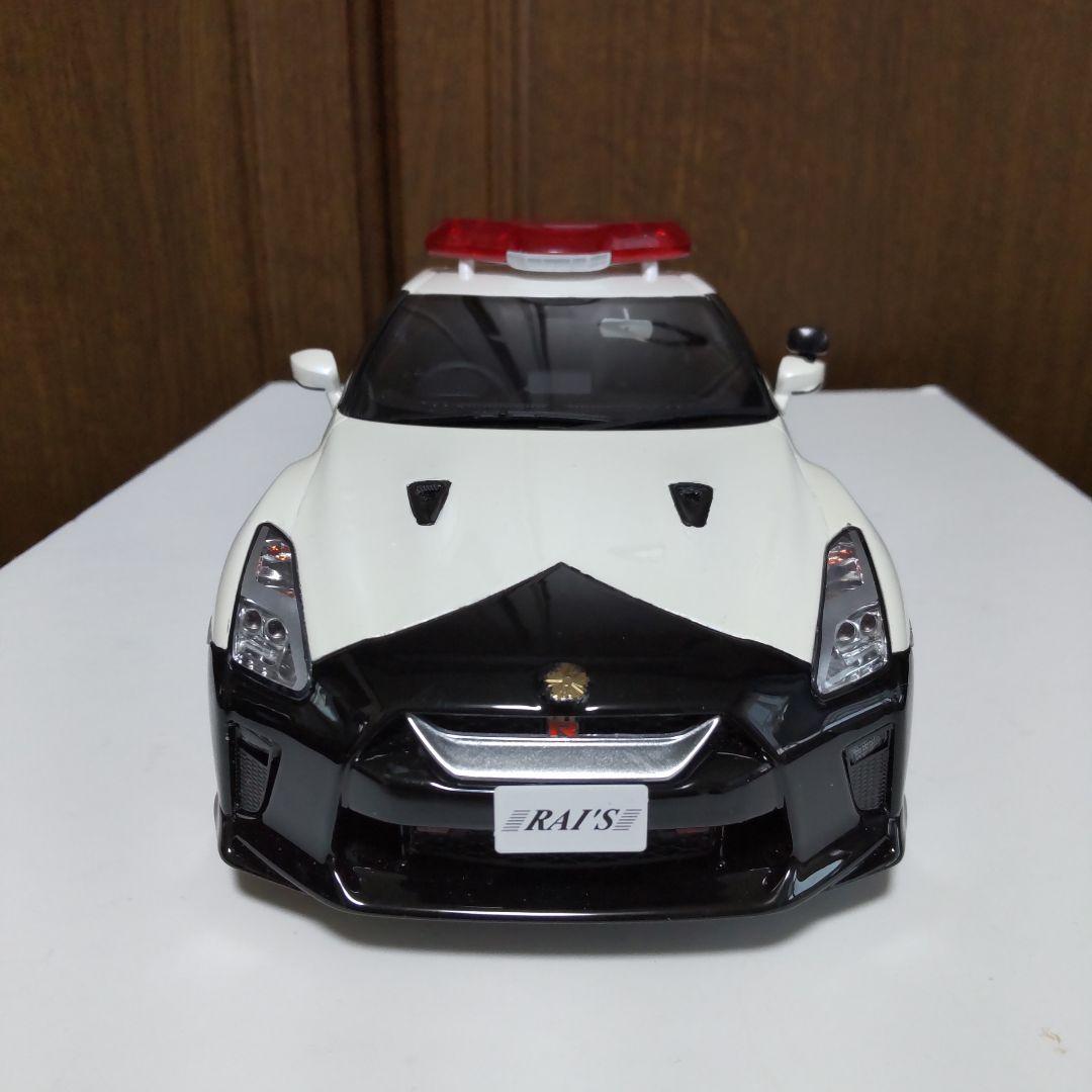 ニッサン GT-R R35 栃木県警察 パトロールカー 1/18 レイズ