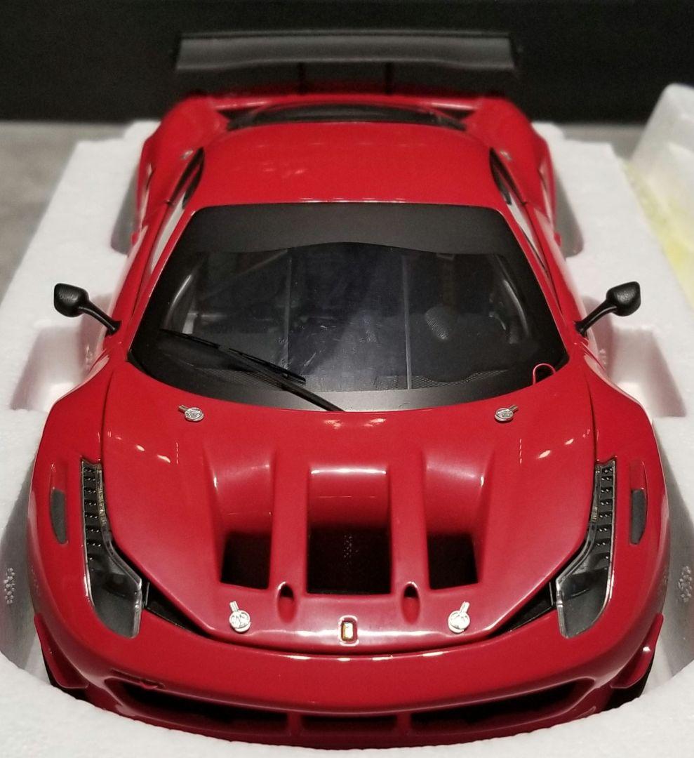 1/18 HOTWHEELS ELITE フェラーリ458 ITALIA GT2