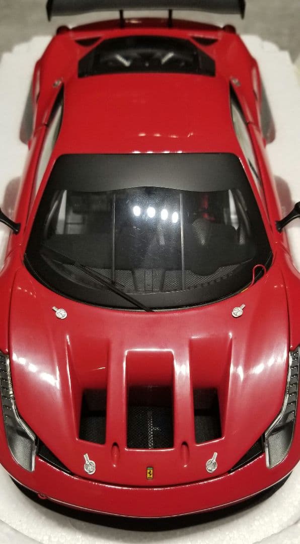 1/18 HOTWHEELS ELITE フェラーリ458 ITALIA GT2