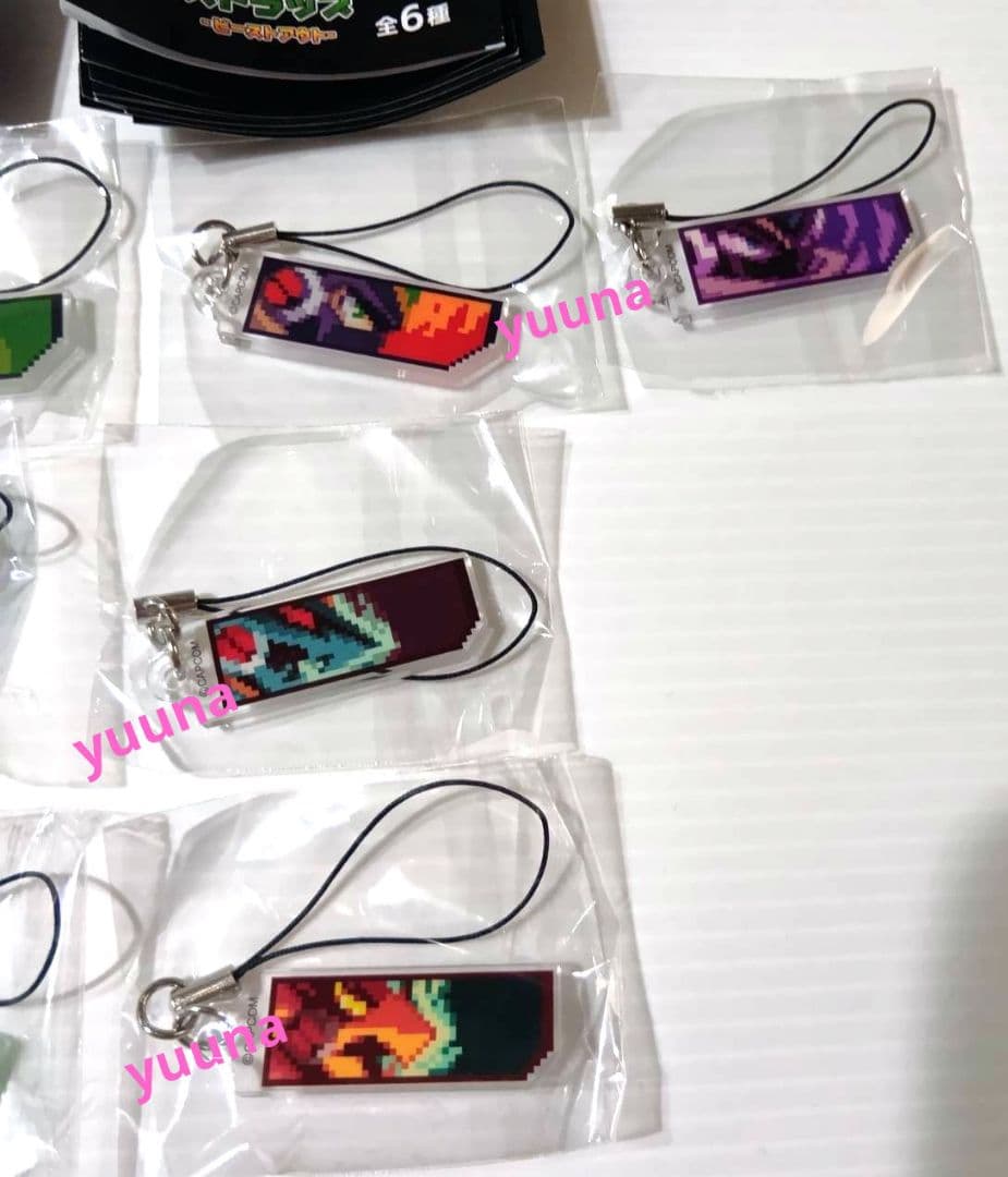 ロックマンエグゼ ココロウインドウ ストラップ キーホルダー 全種 カプコン