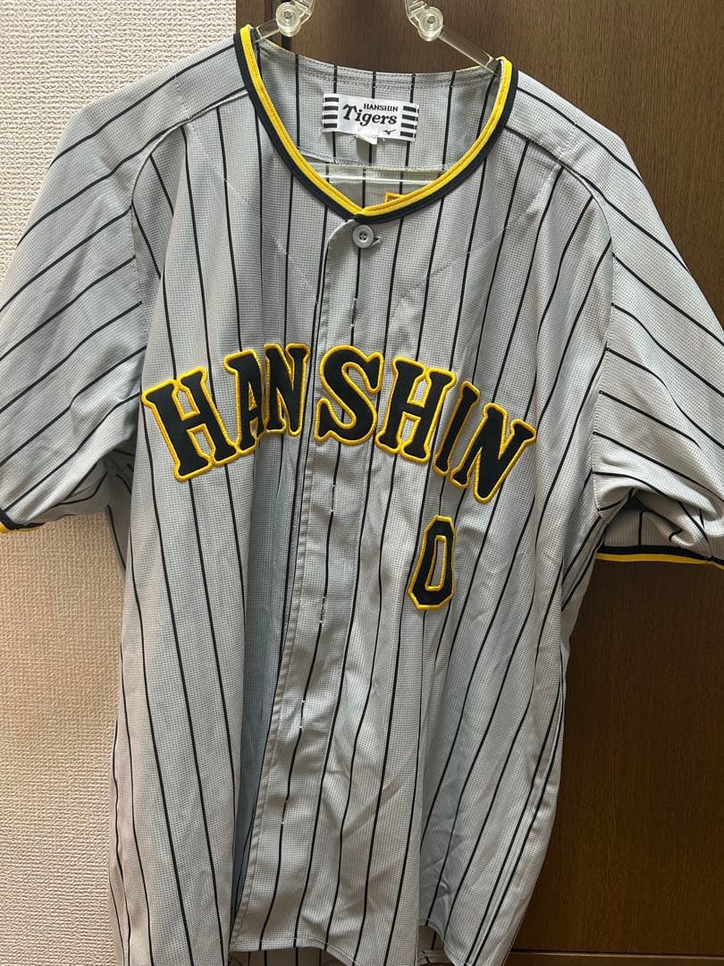 お値下げしました 阪神タイガース木浪聖也 ビジターユニフォーム Mサイズ