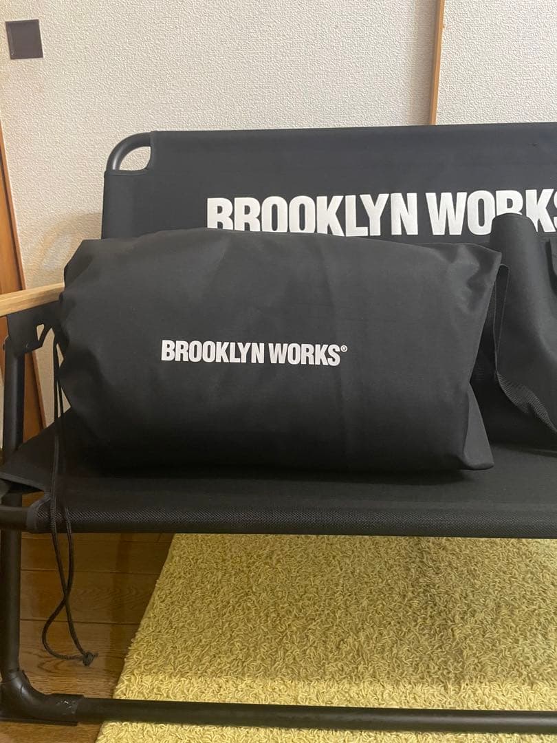 Brooklynworks ダブル ベンチチェア (フルセット) キャンプ