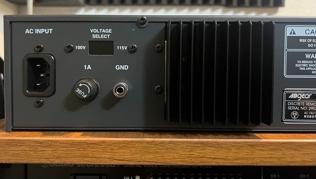 マイクプリアンプ『ADgear KZ912』 定価56万 (最強)