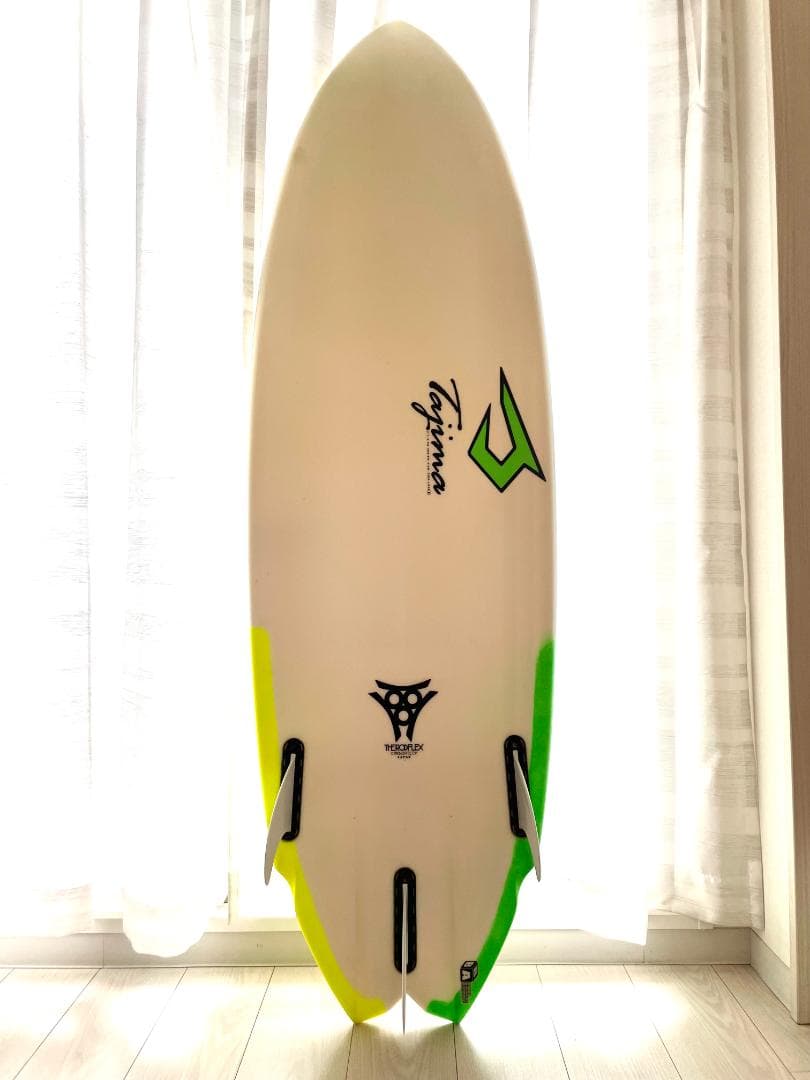 サーフボード HAWKEY 5'10\" EPS RODFLEX フィン・ケース付