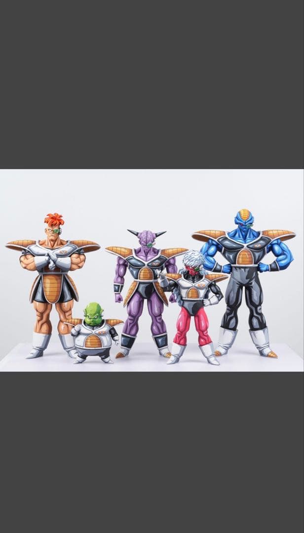 最終価格 二次元リペイント　ギニュー特戦隊 一番くじ ドラゴンボール フィギュア