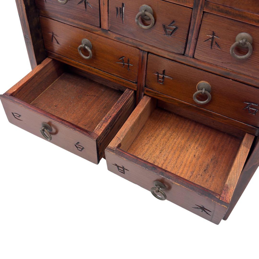 李朝家具 卓上 薬箪笥 小引き出し 小箪笥 韓国朝鮮 古民