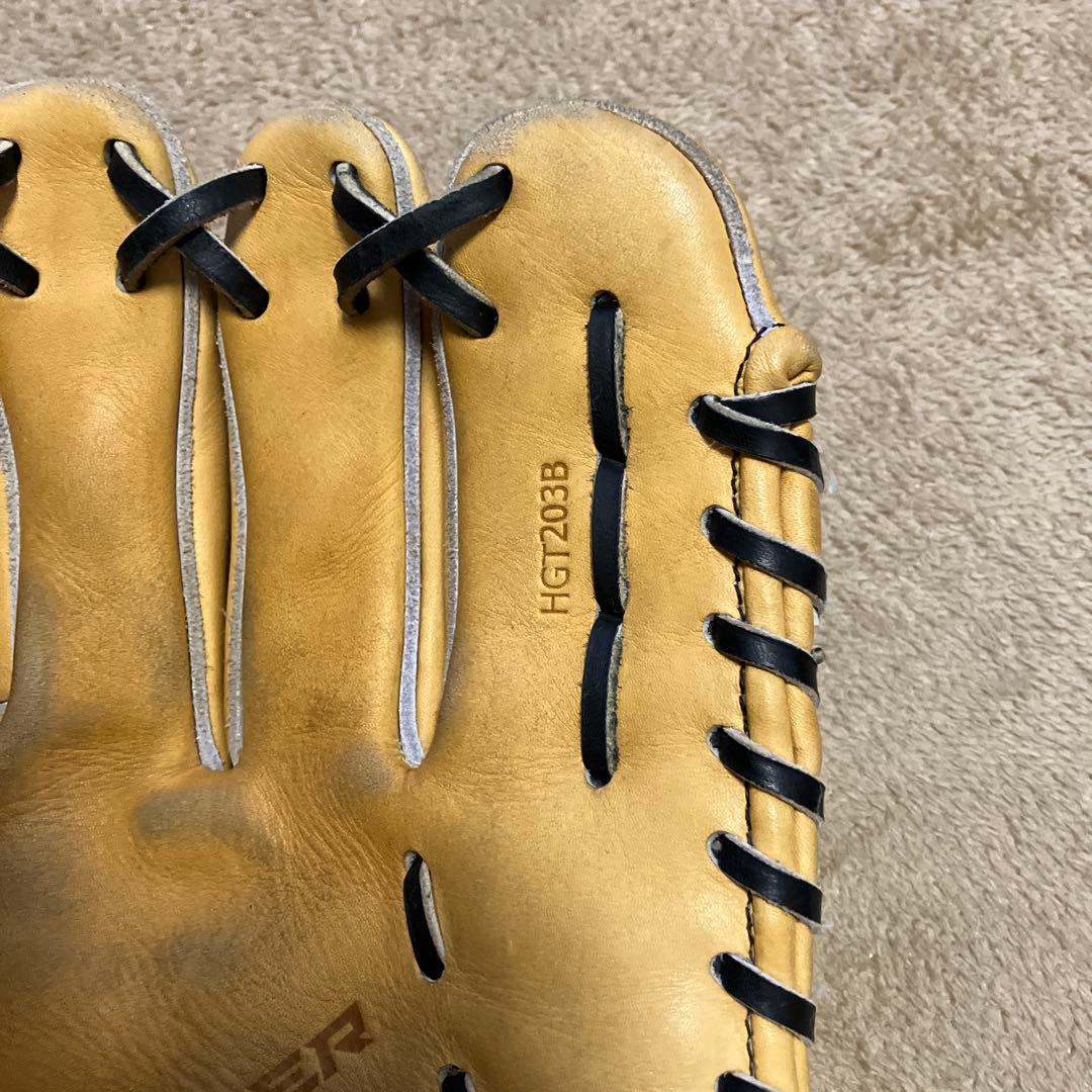 ミツワタイガー　レボルタイガー　内野用　硬式グローブ