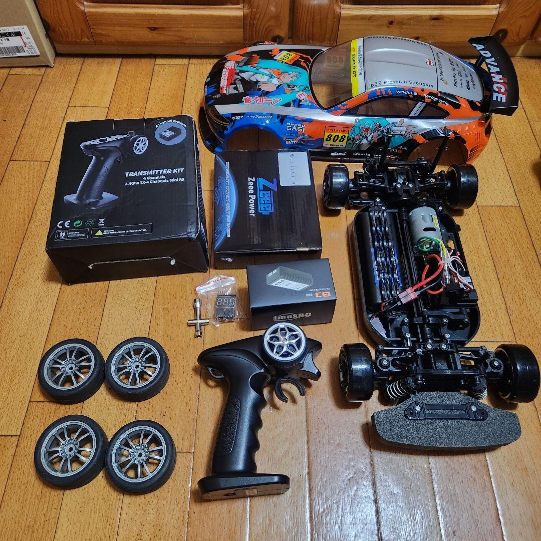 ■■専用■■　　　タミヤ ドリフト ラジコン フルセット　TT01 痛車