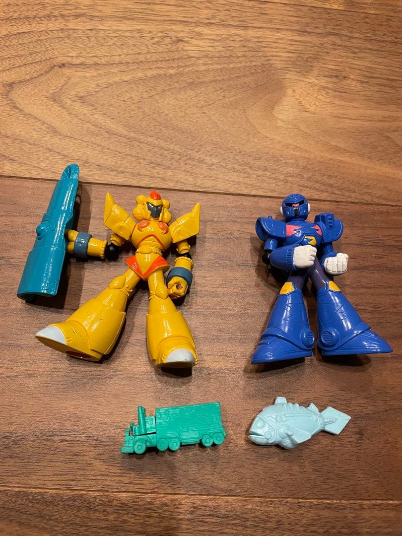 【激レア】ロックマン　消しゴム ガシャ　フィギュア セット　ロックマンフィギュア