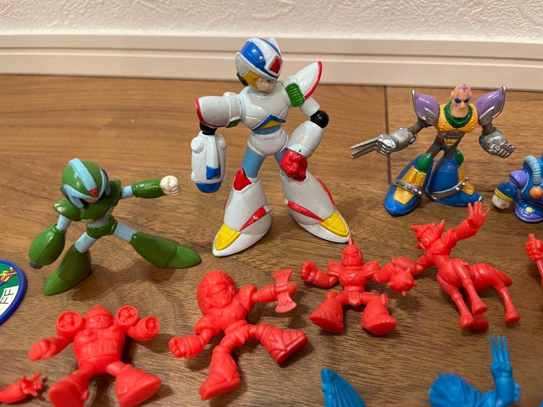 【激レア】ロックマン　消しゴム ガシャ　フィギュア セット　ロックマンフィギュア