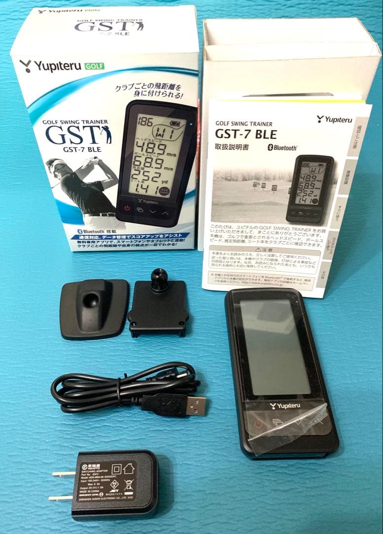 【F0108】ユピテル　ゴルフスイングトレーナー　GST-7 BLE
