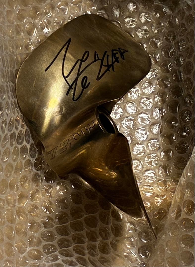 〜お値下げ〜　貴重 競艇グッズ ボートレース 久田敏之選手 サイン入りプロペラ