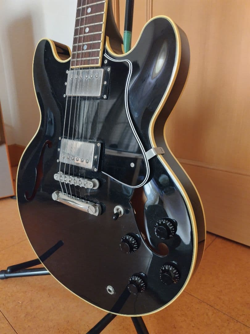 フジゲン セミアコ MSA-HP/BK