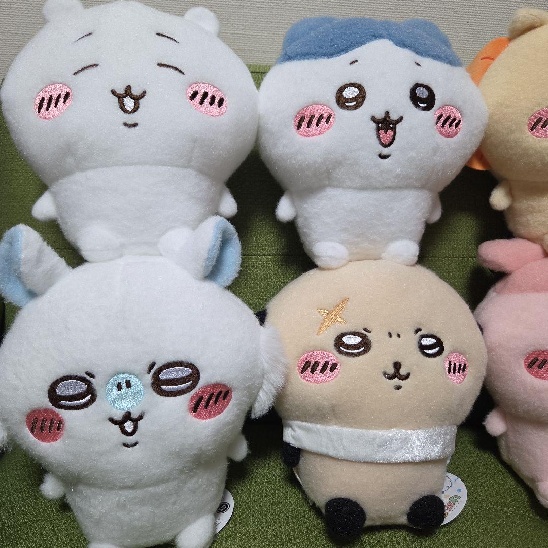 早い者勝ち　ちいかわ　しーぷわぬいぐるみ①全4種②全4種　計8点セット