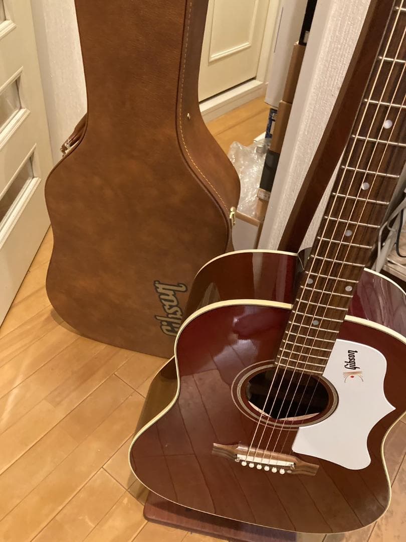 【J45_軽量】美品格安　ギブソンj-45 1960s ワインレッドカラー