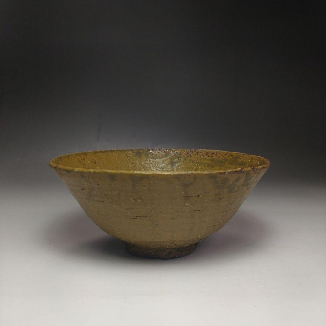 イ207 茶碗『陶元窯　朴富元作　高麗伊羅保』『大徳寺小堀卓巌　箱書　銘　吟風』