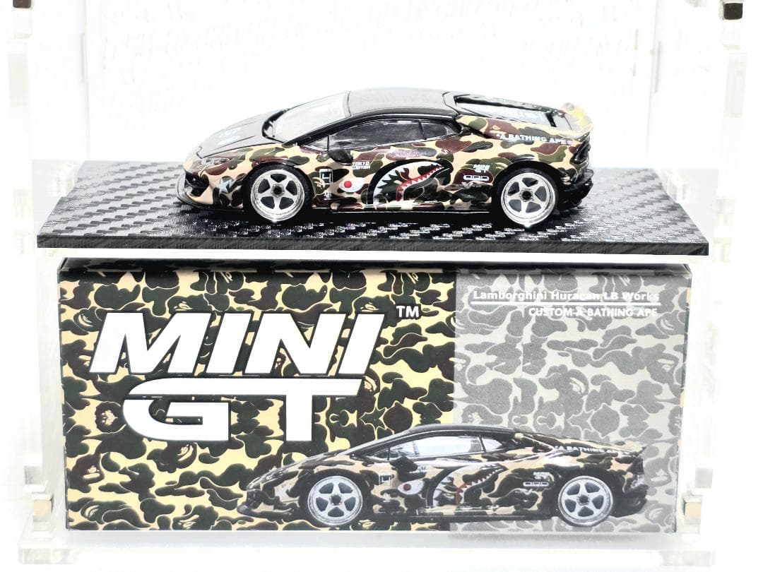 限定 LBWK Mini GT BAPE LAMBORGHINI + ケース付き