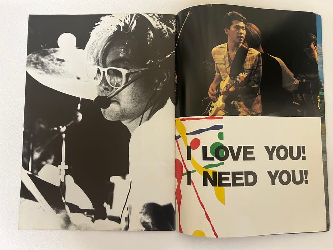 ☆激レア☆C-C-B☆コンサートツアー’85☆メンバーサイン入りパンフレット☆