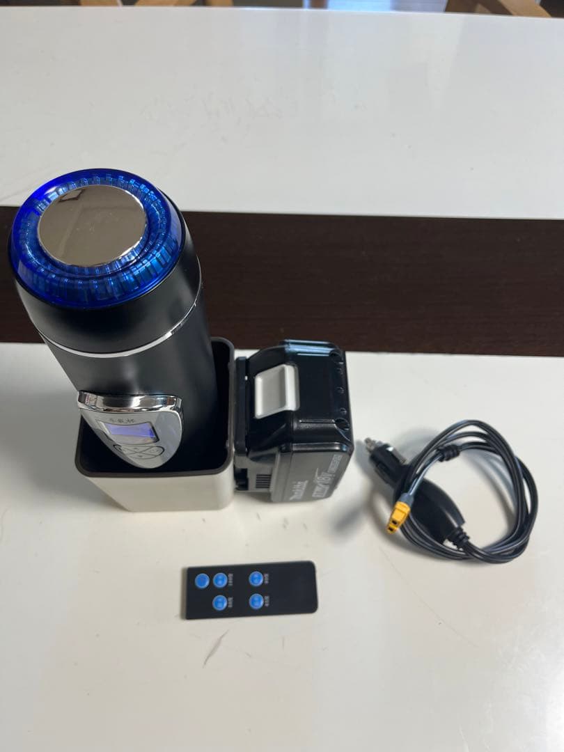 マキタ18vバッテリーを利用した電気ポット