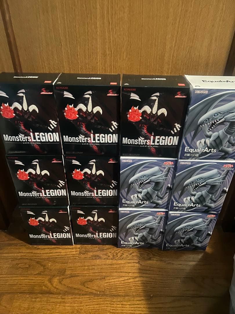 遊戯王 フィギュア まとめ売り 青眼の白龍