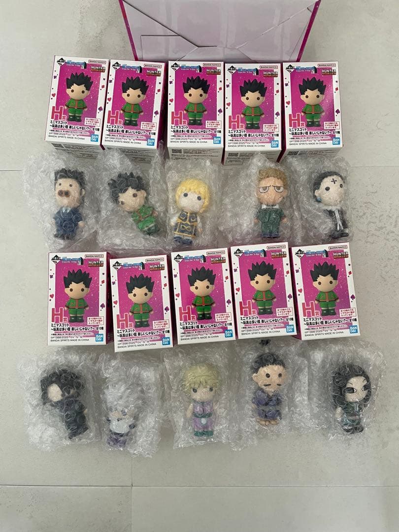 ハンターハンター　G賞 H賞 ヒソカのおもちゃ箱コンプセット