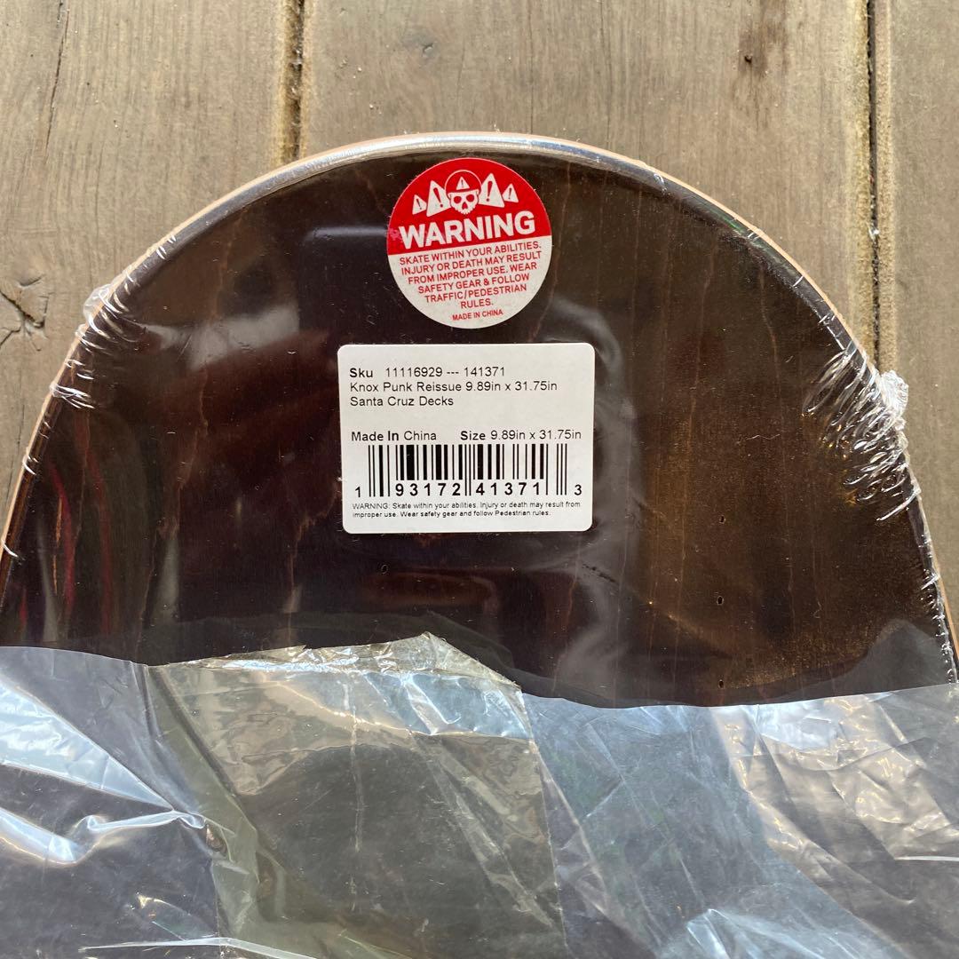 SANTA CRUZ TOM INOX スケートボードデッキ